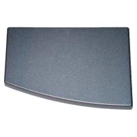 Pulverschachtdeckel in der Farbe Titan